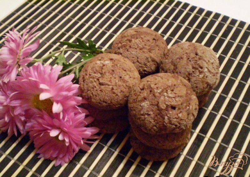 Фото приготовление рецепта: Печенье шоколадное шаг №6