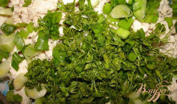 Фото приготовление рецепта: Салат из белокочанной капусты с курицей шаг №3