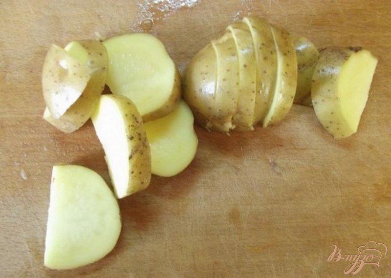 Фото приготовление рецепта: Гарнир из печеного картофеля с заправкой шаг №1