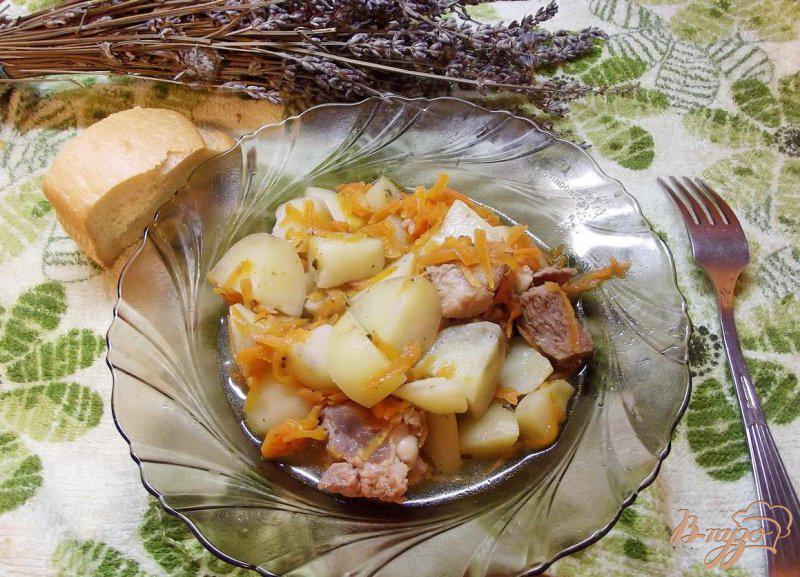 Фото приготовление рецепта: Картофель с корицей по-сельски шаг №4