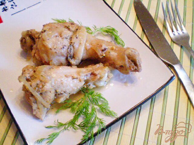 Фото приготовление рецепта: Курица в соевом соусе шаг №7