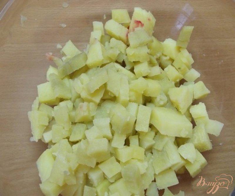 Фото приготовление рецепта: Салат овощной «Сытный» шаг №1