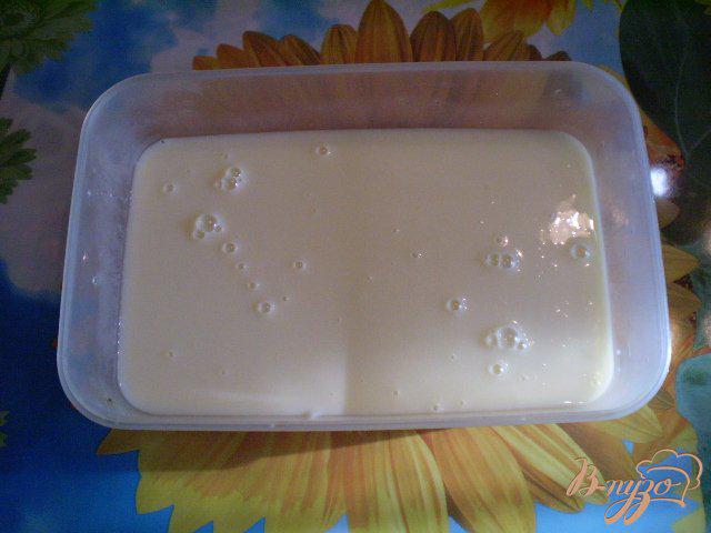 Фото приготовление рецепта: Молочное мороженое шаг №5