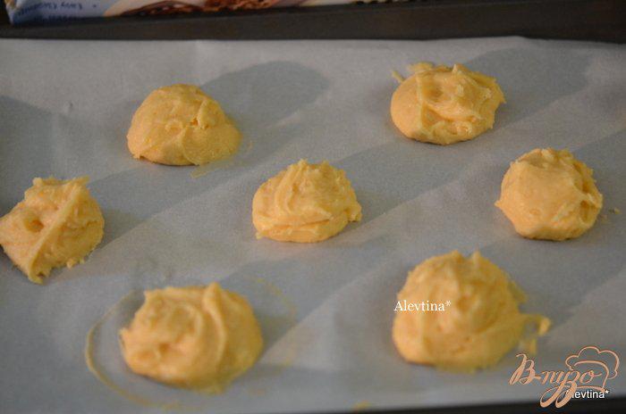 Фото приготовление рецепта: Печенье с апельсиновым вкусом шаг №3