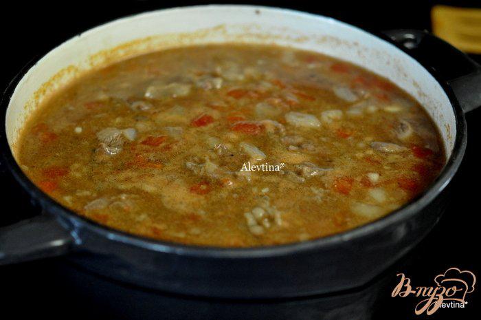 Фото приготовление рецепта: Говяжий суп шаг №3