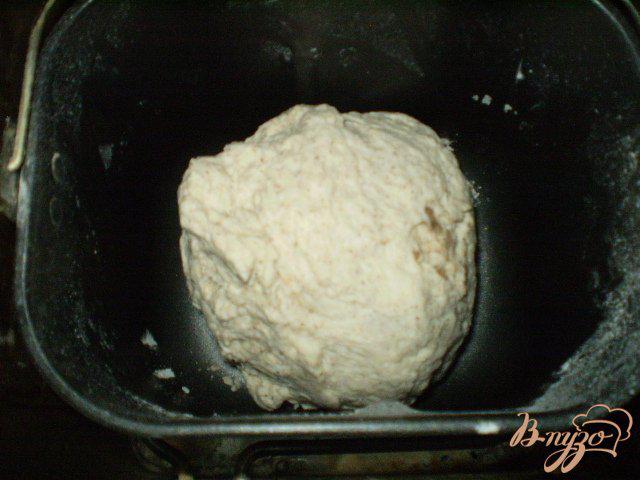 Фото приготовление рецепта: Льняной хлеб из хлебопечки шаг №4