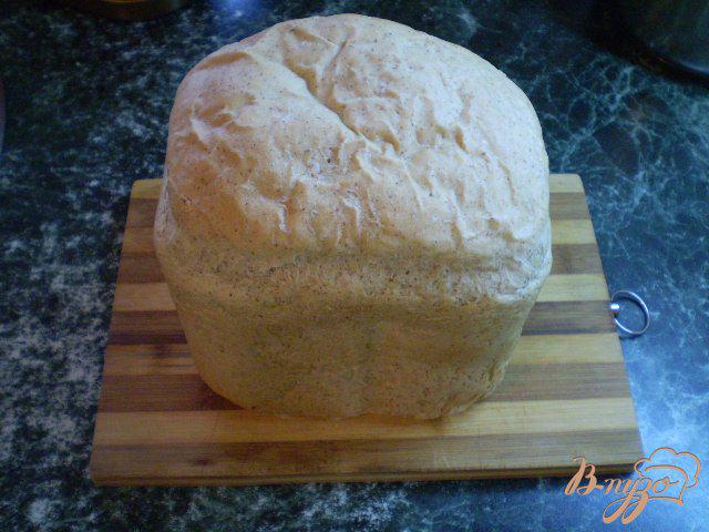 Фото приготовление рецепта: Льняной хлеб из хлебопечки шаг №5