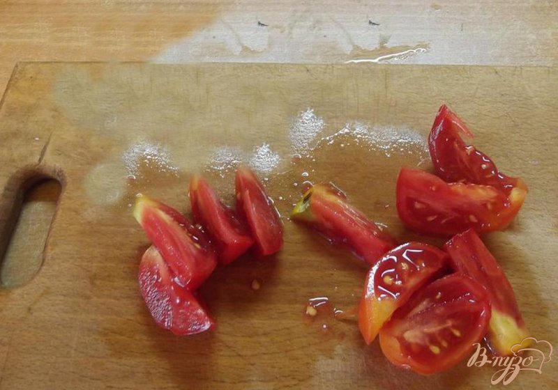 Фото приготовление рецепта: Суп с ламинарией и помидорами шаг №3