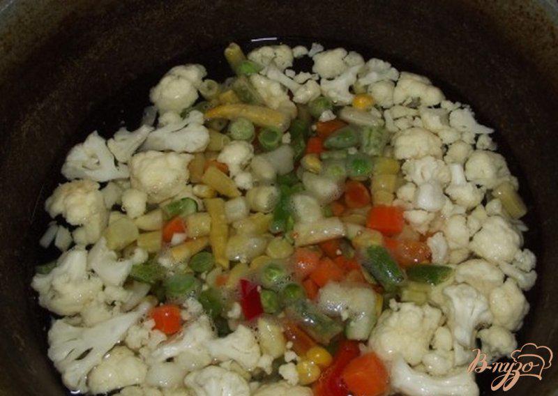 Фото приготовление рецепта: Суп из овощей аль денте шаг №5