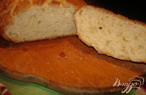 Фото приготовление рецепта: Хлеб для лентяйки в кастрюле (Содовый хлеб) шаг №6