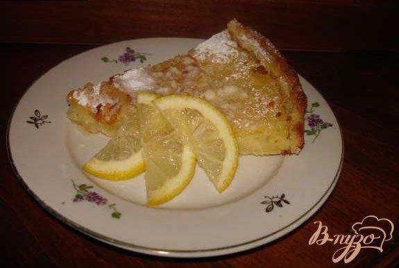 Фото приготовление рецепта: Пирог «Лимонное чудо» шаг №8