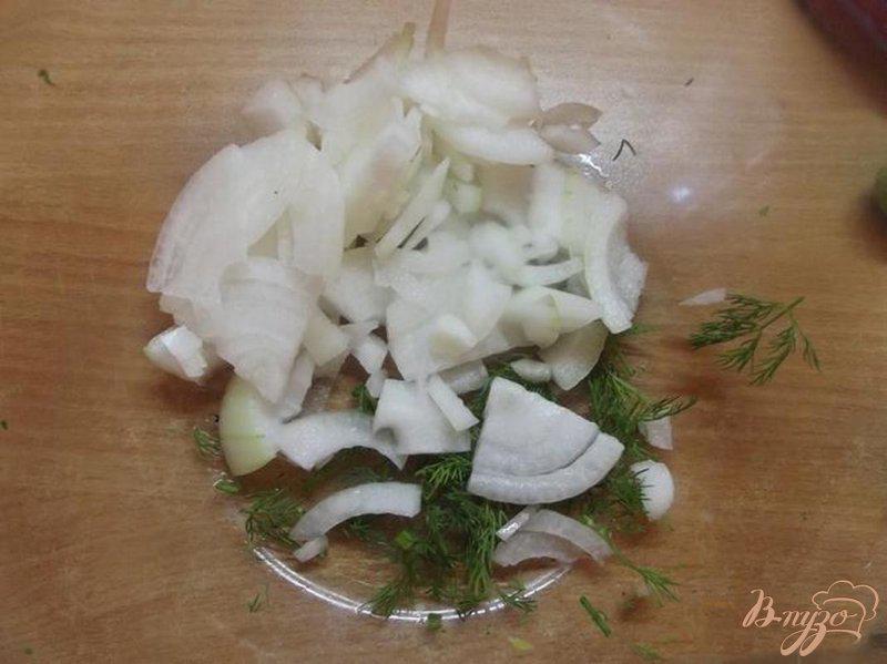 Фото приготовление рецепта: Овощной салат с кунжутом шаг №1