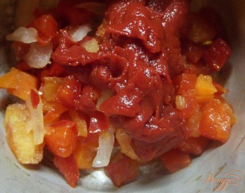 Фото приготовление рецепта: Макароны с соусом из овощей шаг №2