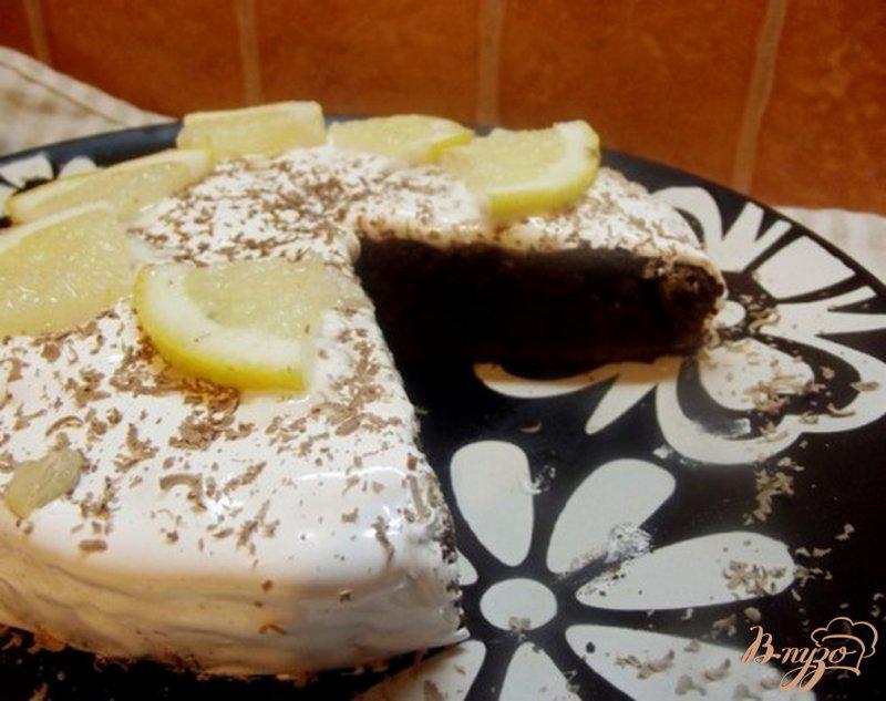 Фото приготовление рецепта: Английский лимонный пирог шаг №9