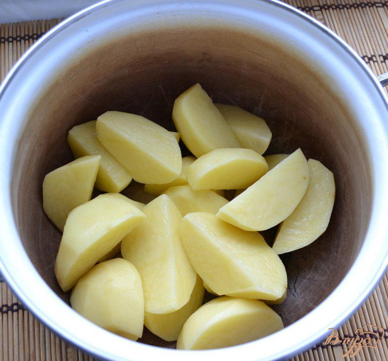 Фото приготовление рецепта: Картофельные зразы с печенью шаг №2