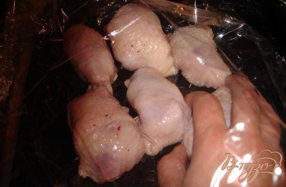 Фото приготовление рецепта: Крученики из индейки (курицы) шаг №5