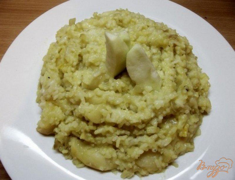 Фото приготовление рецепта: Рис с яблоками шаг №7