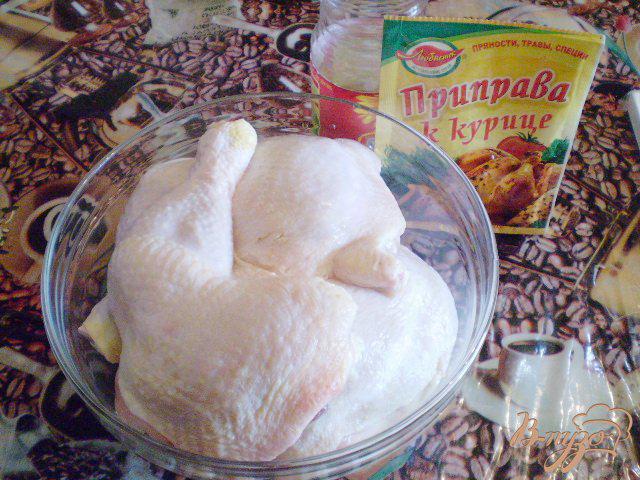Фото приготовление рецепта: Быстрая курица на сковороде шаг №1