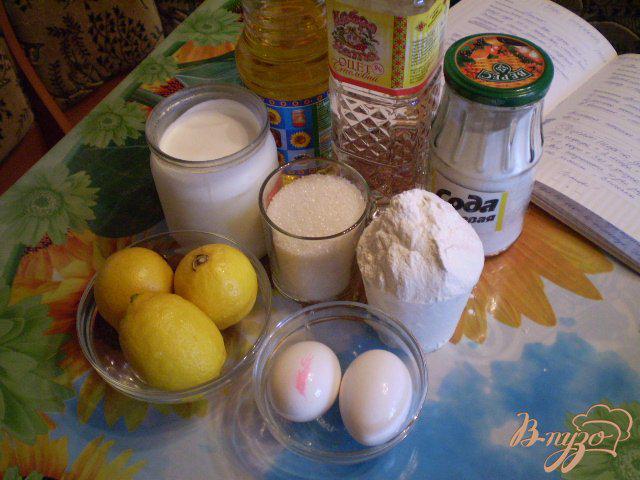 Фото приготовление рецепта: Лимонный пирог шаг №1