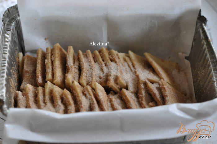 Фото приготовление рецепта: Сладкий десертный хлеб кусочками шаг №7