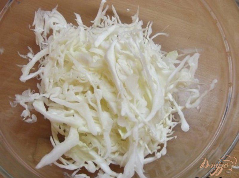 Фото приготовление рецепта: Овощной салат с теплым соусом шаг №1