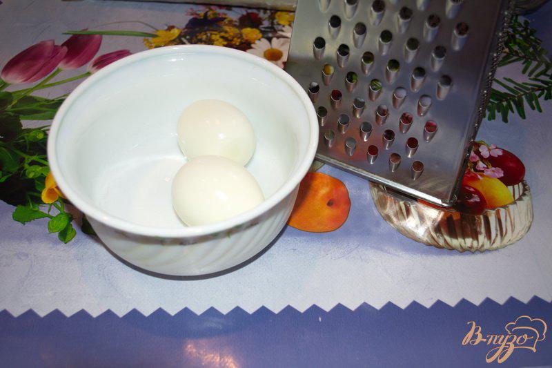 Фото приготовление рецепта: Банкетная закуска на огурцах шаг №1