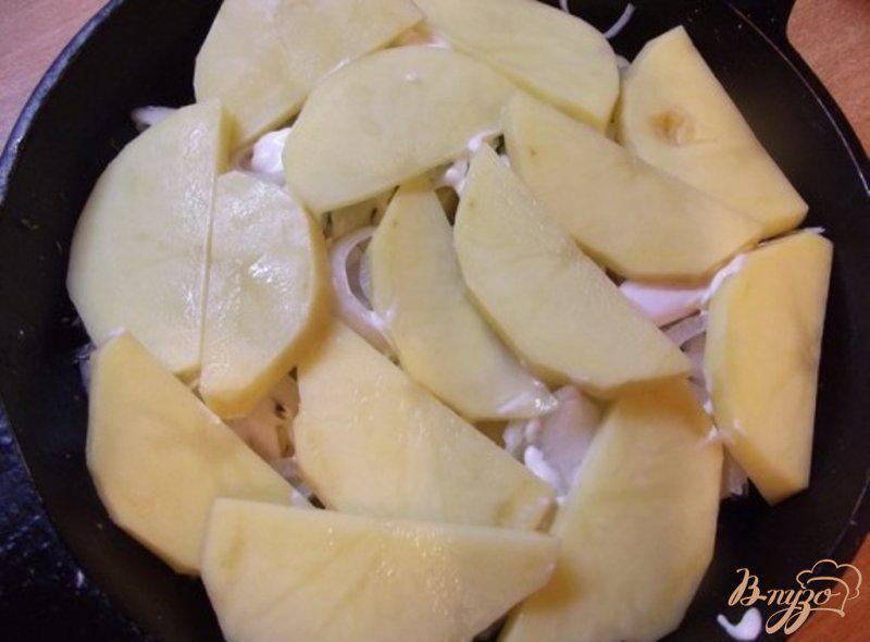 Фото приготовление рецепта: Нежный запеченный картофель шаг №7