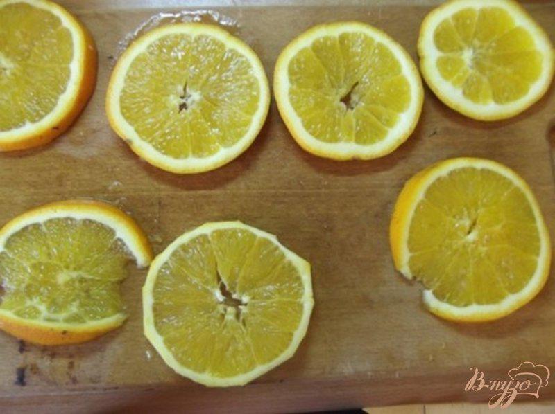 Фото приготовление рецепта: Пирог апельсиновый с миндалем шаг №5