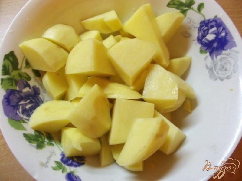 Фото приготовление рецепта: Тыквено-картофельное пюре шаг №3