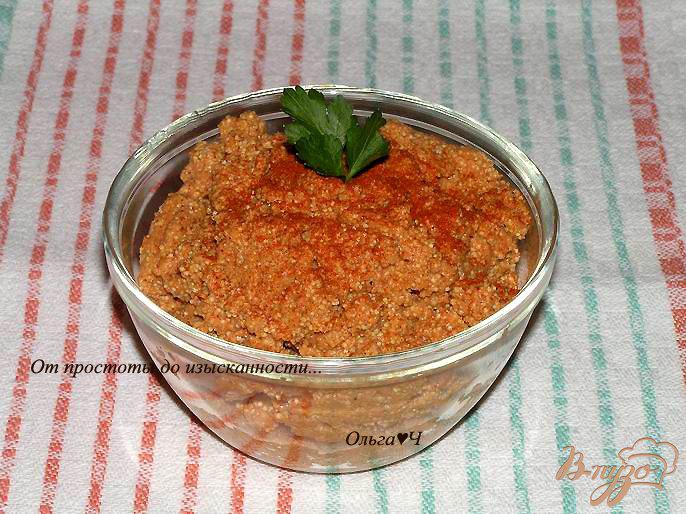 Фото приготовление рецепта: Паштет из икры сазана с томатом шаг №6