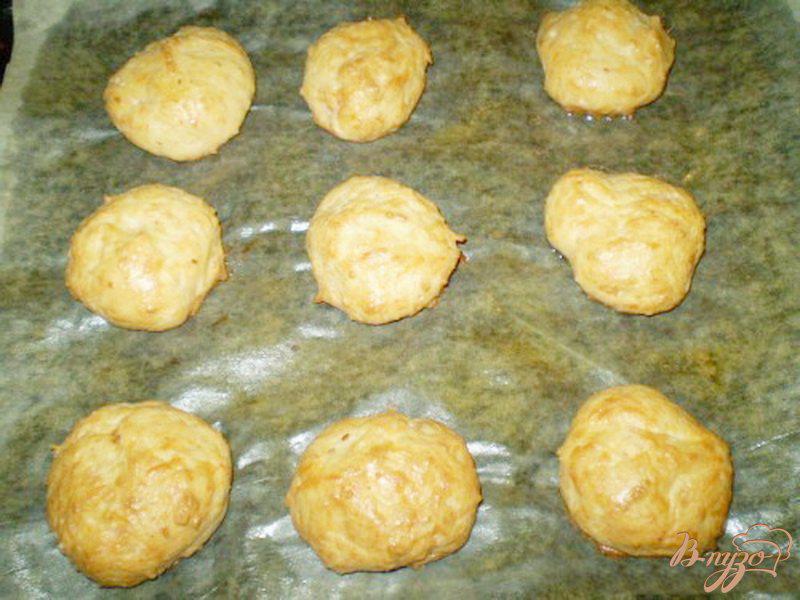 Фото приготовление рецепта: Сырное соленое печенье шаг №6