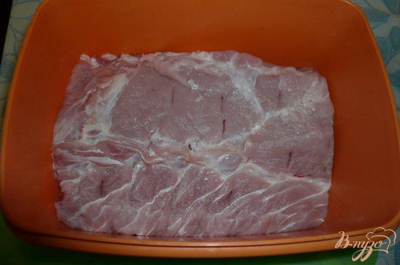 Фото приготовление рецепта: Свинина с бальзамическим уксусом шаг №1