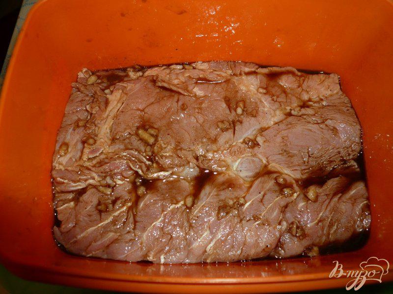 Фото приготовление рецепта: Свинина с бальзамическим уксусом шаг №2