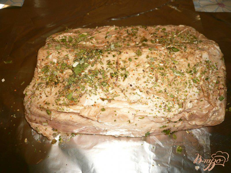 Фото приготовление рецепта: Свинина с бальзамическим уксусом шаг №3