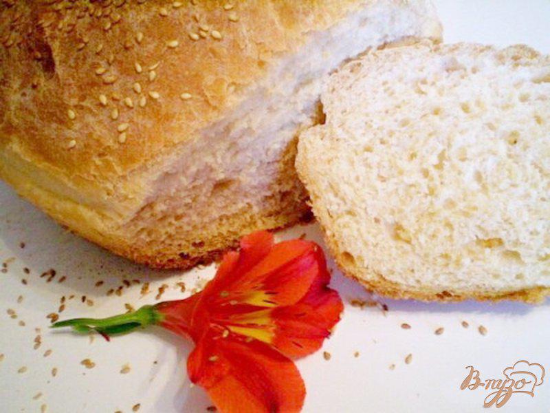 Фото приготовление рецепта: Хлеб на двух видах муки с паприкой и оливковым маслом шаг №7