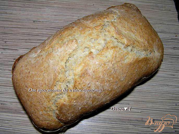 Фото приготовление рецепта: Хлеб с овсяными отрубями шаг №4