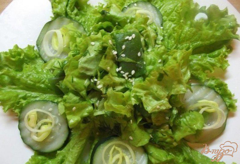 Фото приготовление рецепта: Гипоалергеный салат шаг №10