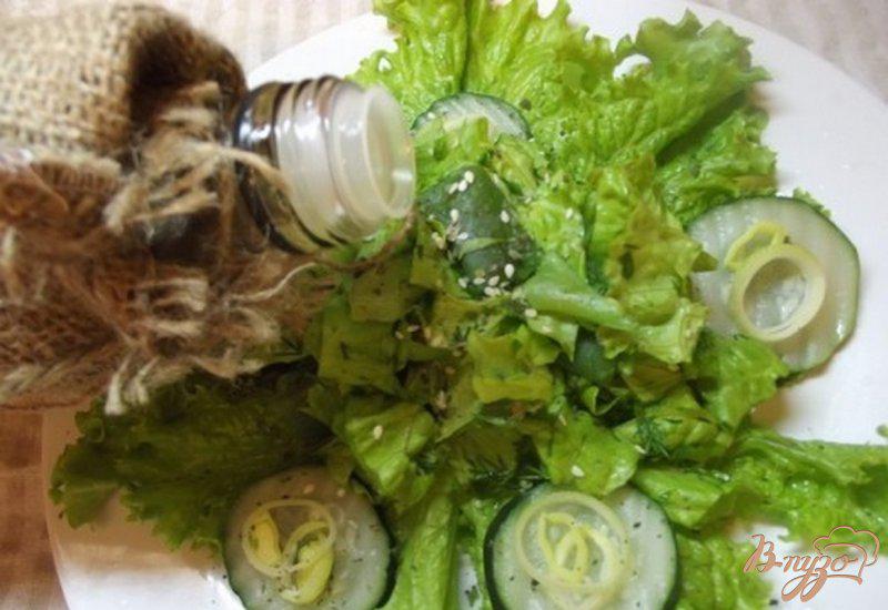 Фото приготовление рецепта: Гипоалергеный салат шаг №9