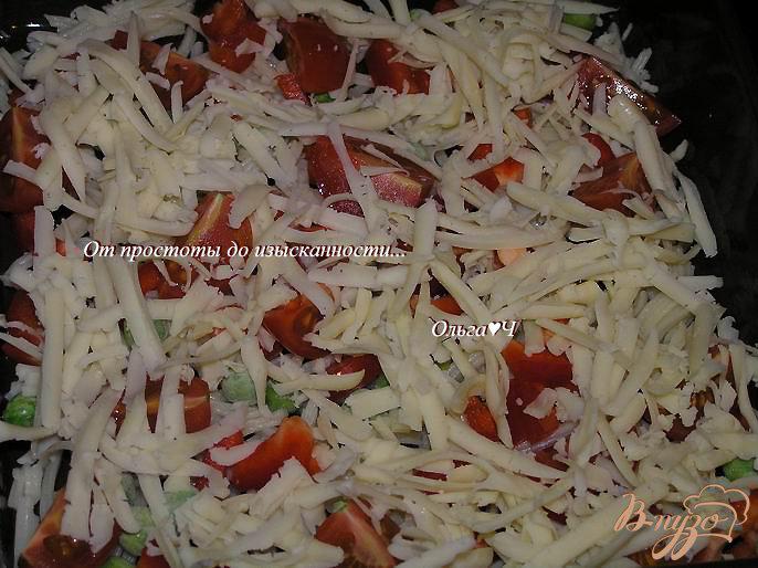 Фото приготовление рецепта: Фриттата с овощами и пастой шаг №2