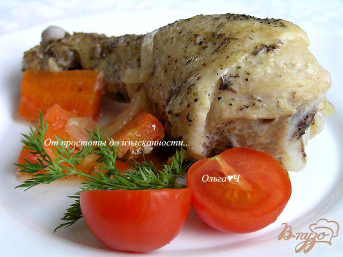 Фото приготовление рецепта: Курица в соусе Эстрагон (в мультиварке) шаг №6