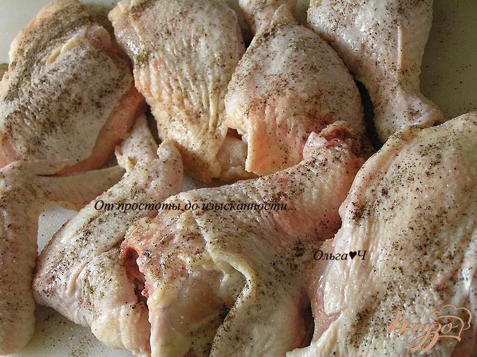 Фото приготовление рецепта: Курица в соусе Эстрагон (в мультиварке) шаг №1