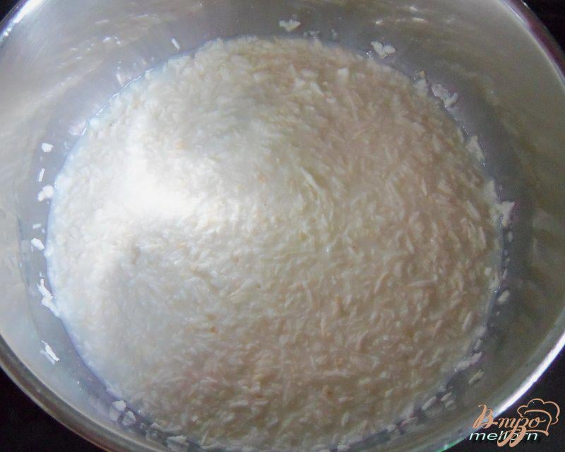 Фото приготовление рецепта: Кокосово-яблочный пирог шаг №1