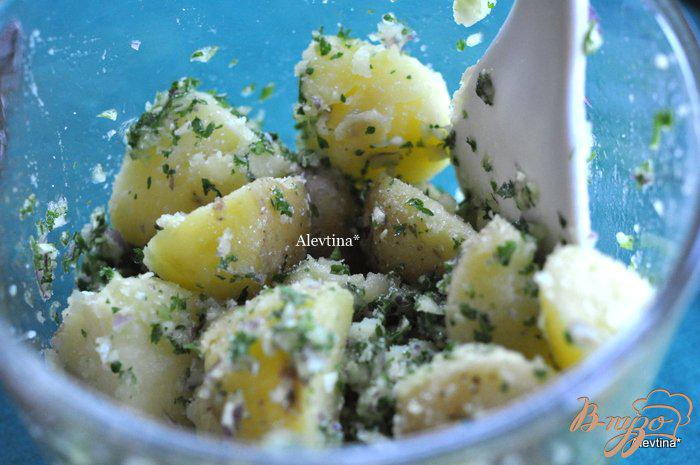 Фото приготовление рецепта: Сальса картофель шаг №3