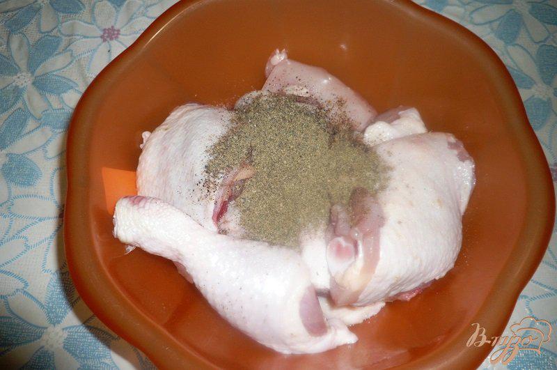 Фото приготовление рецепта: Курочка с морковью по-корейски шаг №3