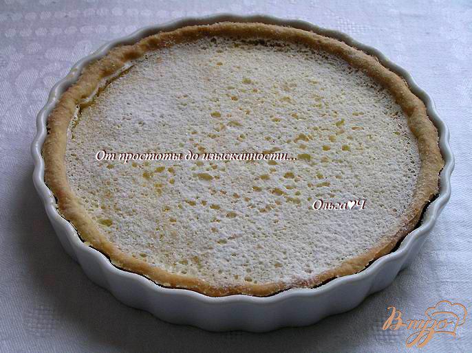 Фото приготовление рецепта: Лимонный пирог шаг №8