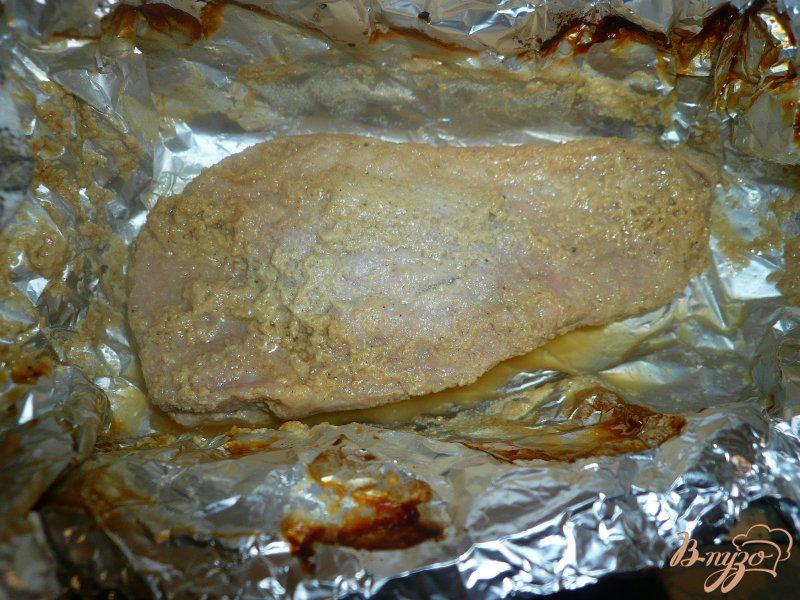 Фото приготовление рецепта: Свинина в горчице шаг №5