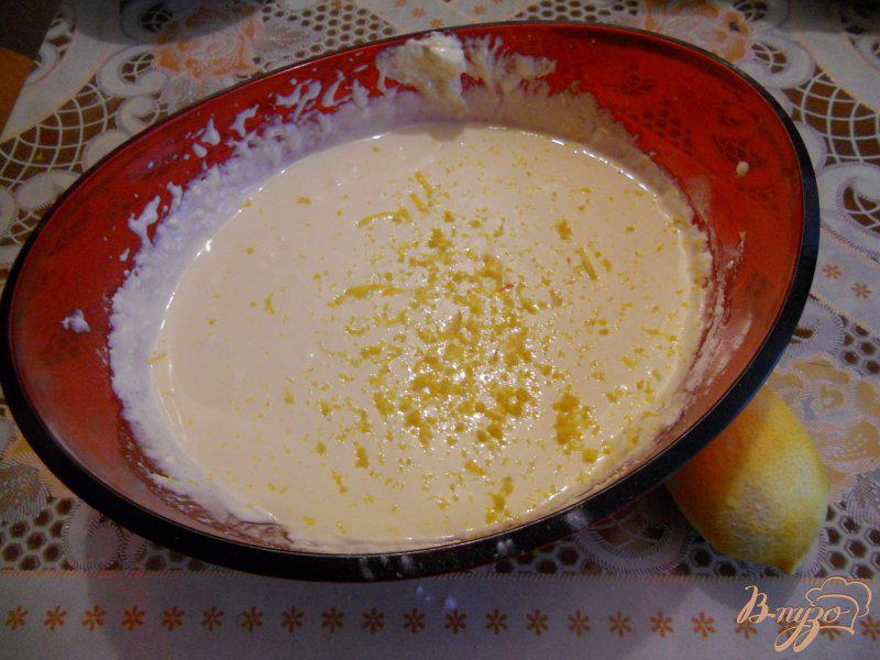 Фото приготовление рецепта: Запеканка творожная с ароматом лимона шаг №9
