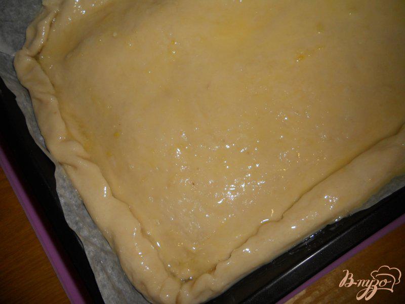 Фото приготовление рецепта: Пирог с лимонной начинкой шаг №11