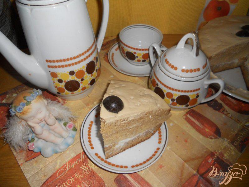 Фото приготовление рецепта: Торт кофейно-лимонный шаг №12