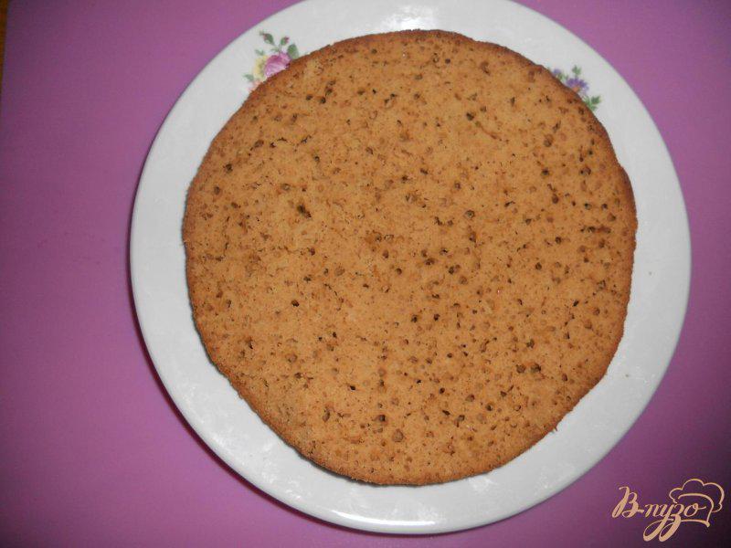 Фото приготовление рецепта: Торт кофейно-лимонный шаг №6